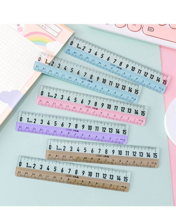 Cartoon Simple 15Cm Exam Drawing Drawing Scale Student Stationery