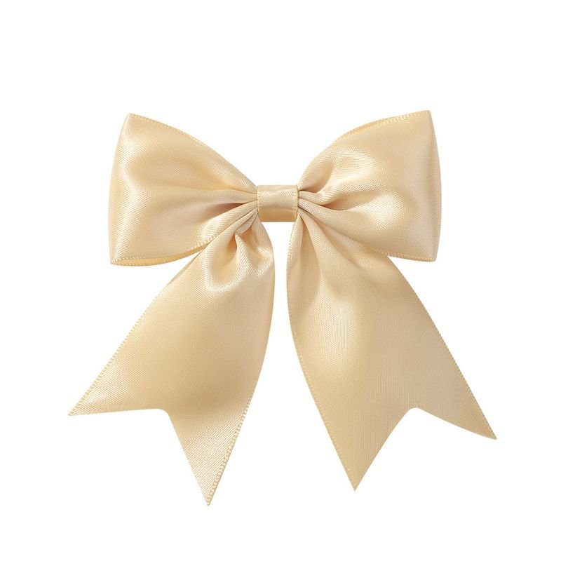 Kids Girls Cute Solid Color Bow Swallowtail Hairpin