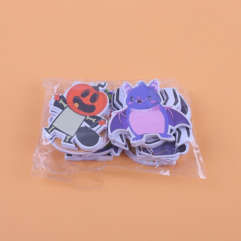 Simple Creative Cartoon Cute Halloween Theme Alien Post-It 10-Set