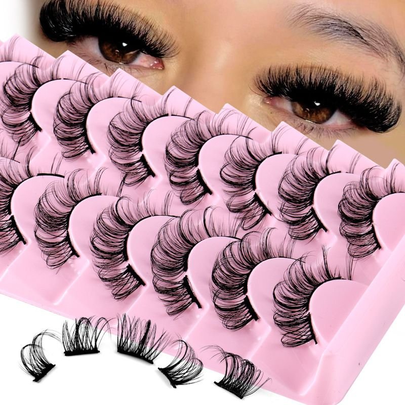 Women Fashion Curly Thick Simulation Natural False Eyelashes