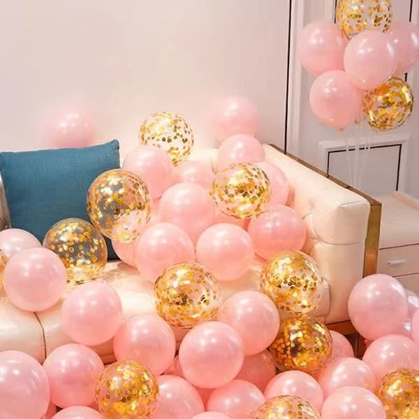 Creative Wedding Party Scene Arrangement Sequins Balloon Decoration 50-Bag