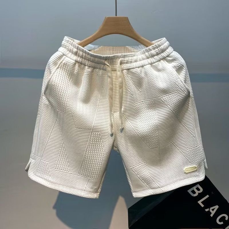 Summer Men Casual Loose Drawstring Shorts