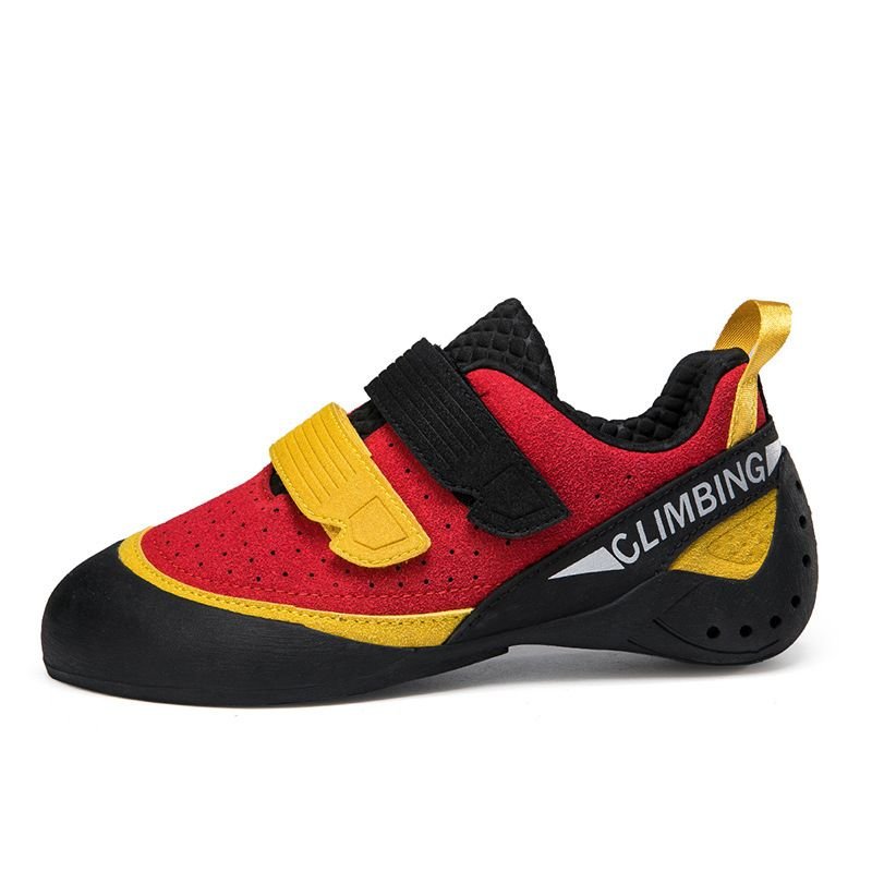 Outdoor Neutral Color Block Velcro Rock Climbing Mountain Climbing Non-Slip Training Shoes