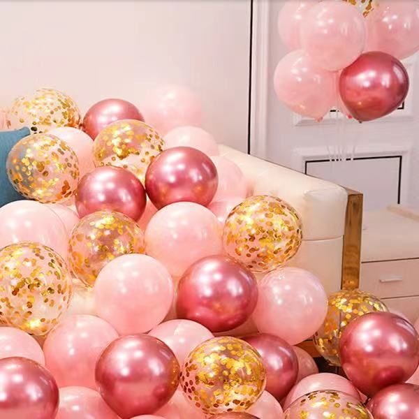 Creative Wedding Party Scene Arrangement Sequins Balloon Decoration 50-Bag