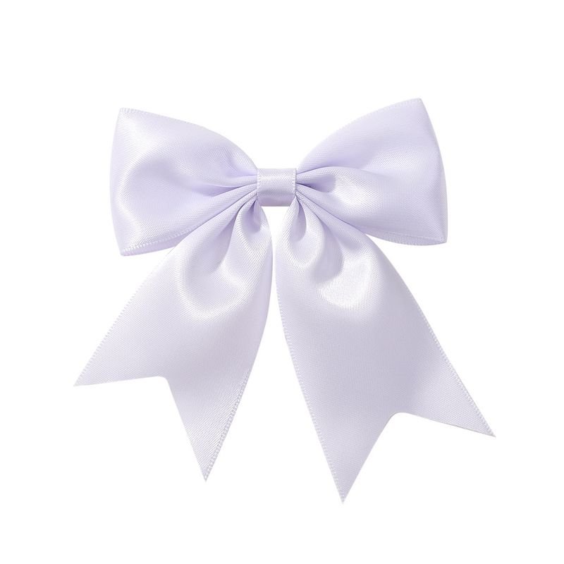 Kids Girls Cute Solid Color Bow Swallowtail Hairpin
