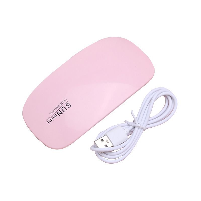 Mini Nail Polish Glue Drying Baking Lamp Usb Interface Folding Sunmini Mouse Light Therapy Lamp Small Nail Lamp