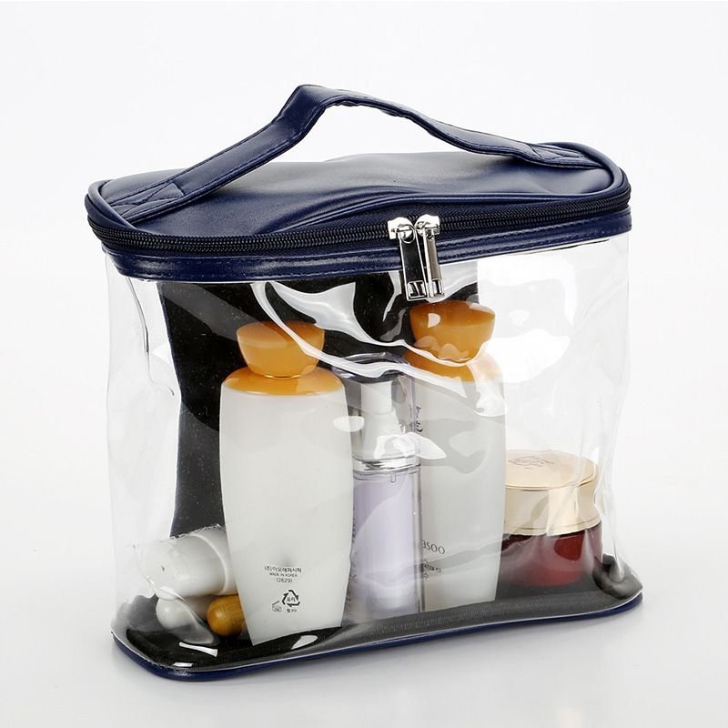 Pvc Travel Makeup Wash Bag Transparent Cosmetic Bag
