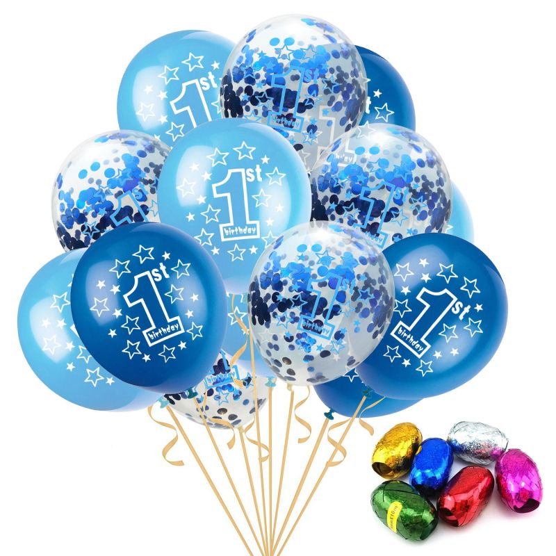 16 Pcs Baby Shower Birthday Party 12 Inches Balloons Set