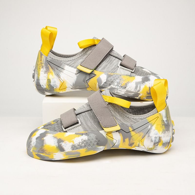 Outdoor Men And Women Comfortable Breathable Velcro Rock Climbing Shoes Elements Accessories