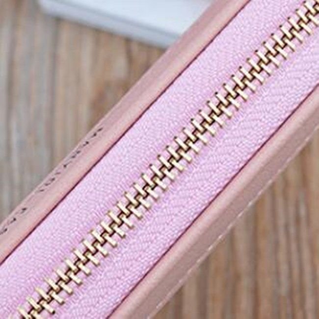 Women Fashion Crocodile Pattern Zipper Purse