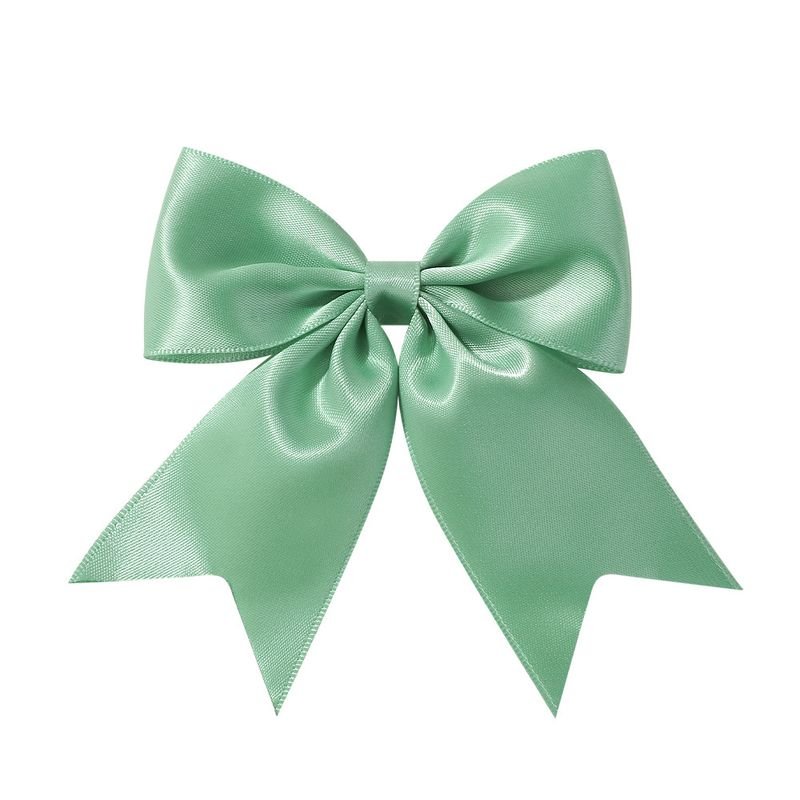 Kids Girls Cute Solid Color Bow Swallowtail Hairpin