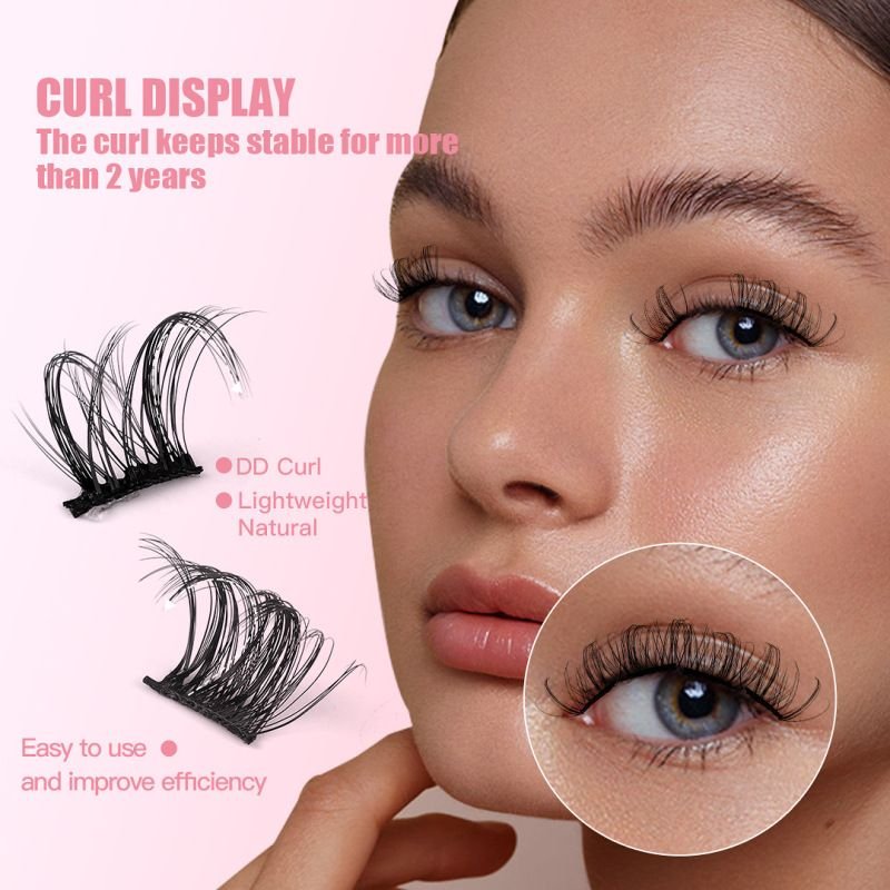 Women Fashion Curly Thick Simulation Natural False Eyelashes