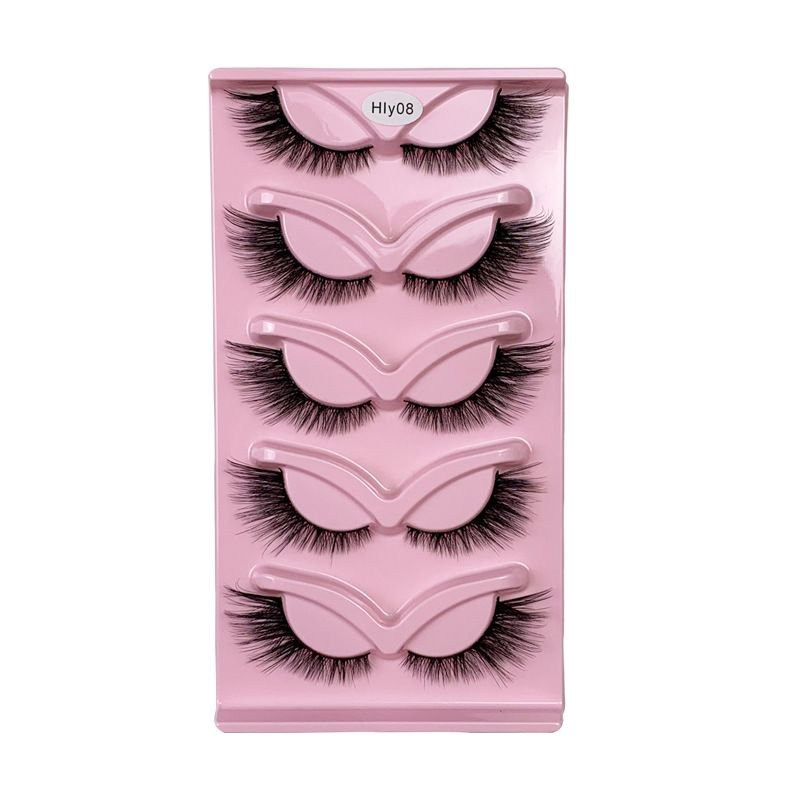 Women Simple Natural Thick False Eyelashes
