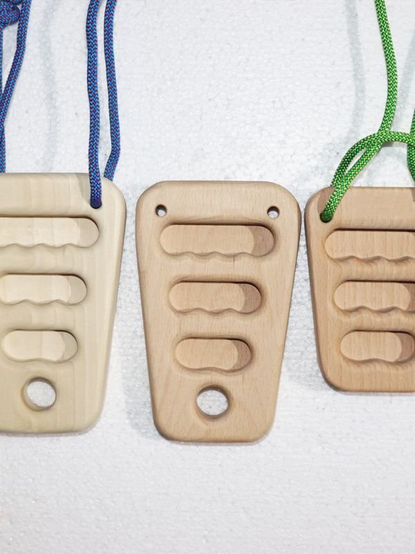 Household Simple Wooden Grip Finger Grip Pull-Up Rock Climbing Fingerboard Training Gear