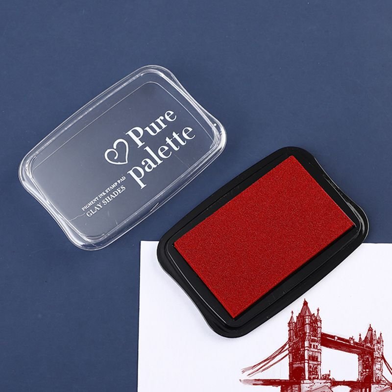Simple Creative Rectangular Water-Based Sponge Inkpad